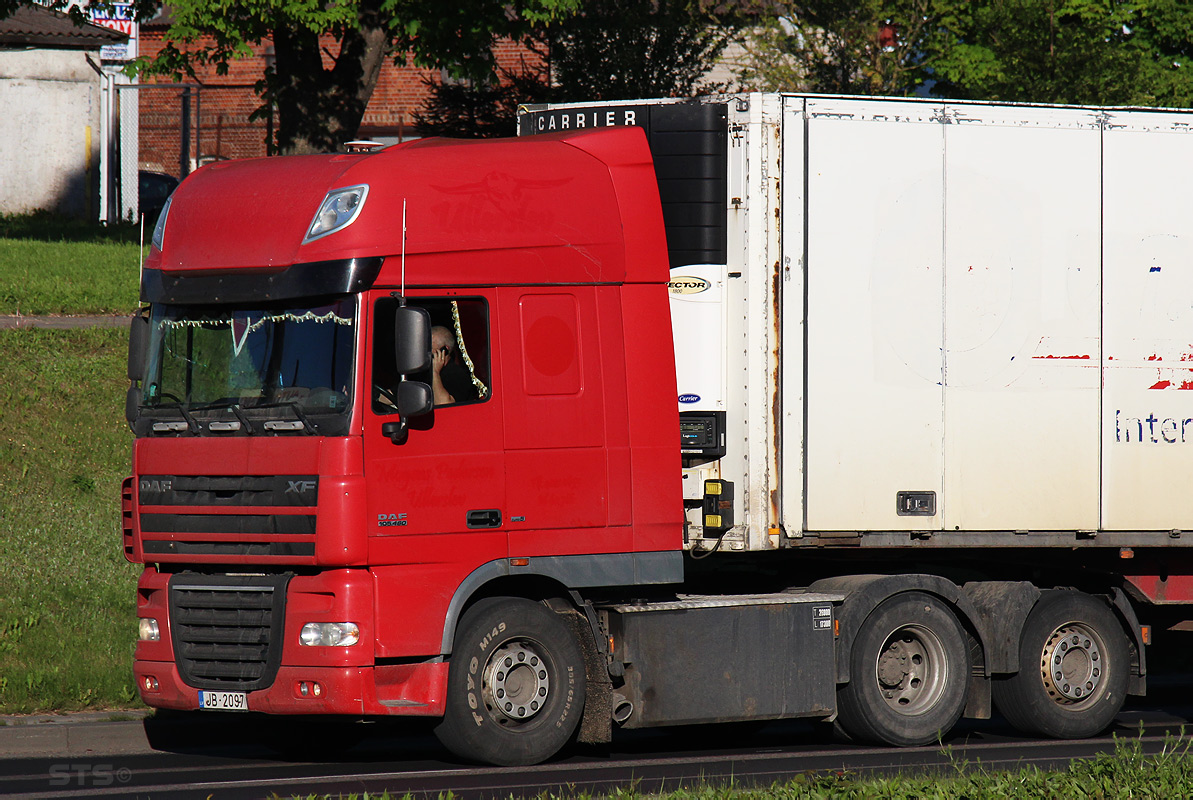 Латвия, № JB-2097 — DAF XF105 FTR