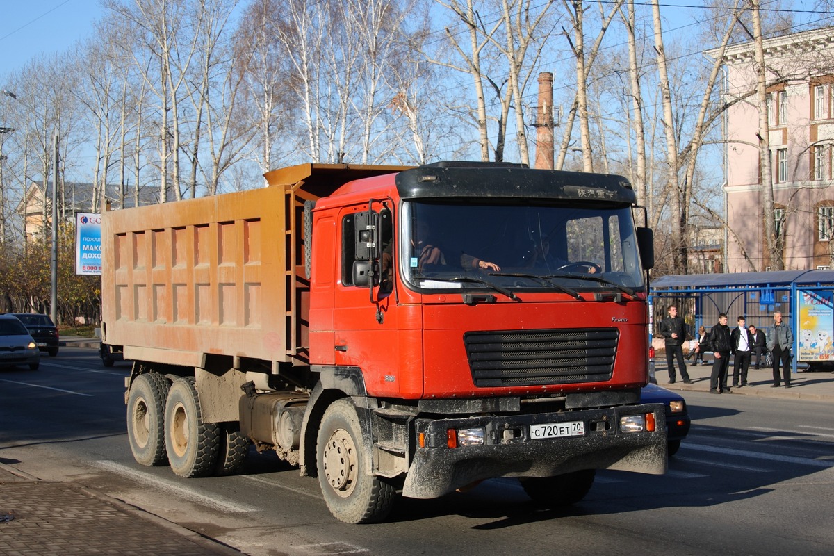 Томская область, № С 720 ЕТ 70 — Shaanxi Shacman F2000 SX325x