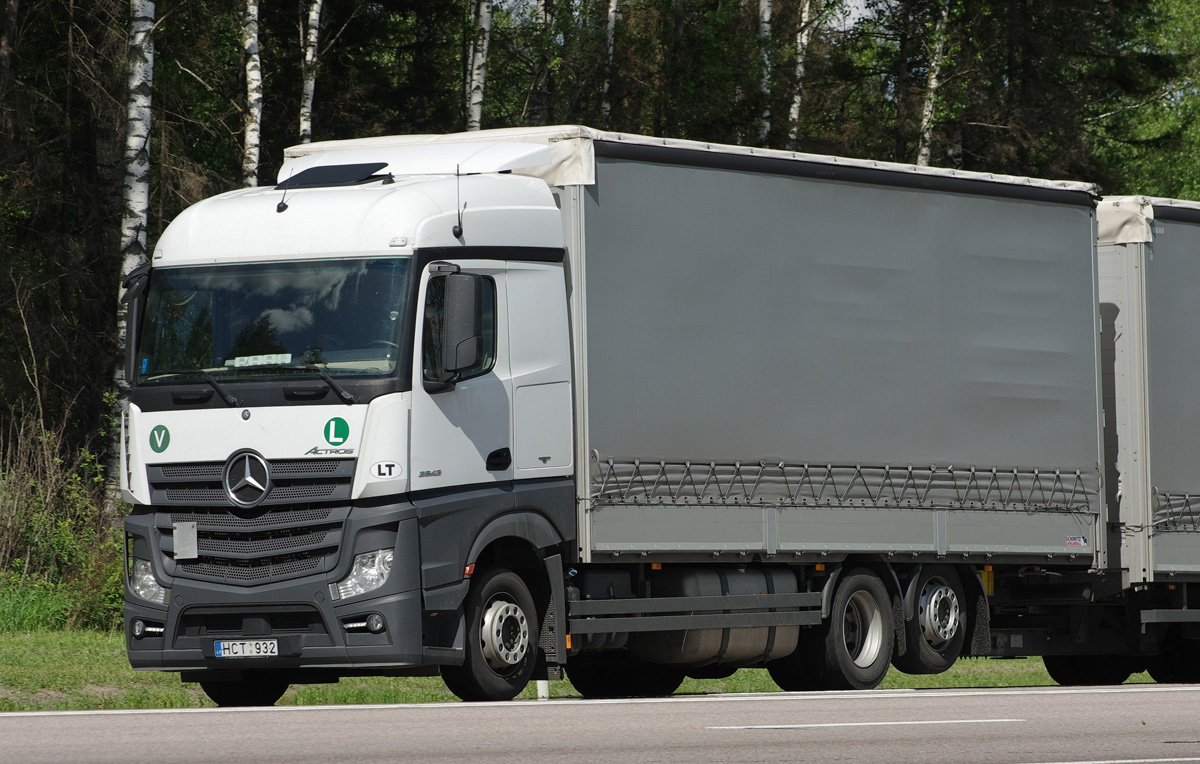 Литва, № HCT 932 — Mercedes-Benz Actros ('2011) 2542