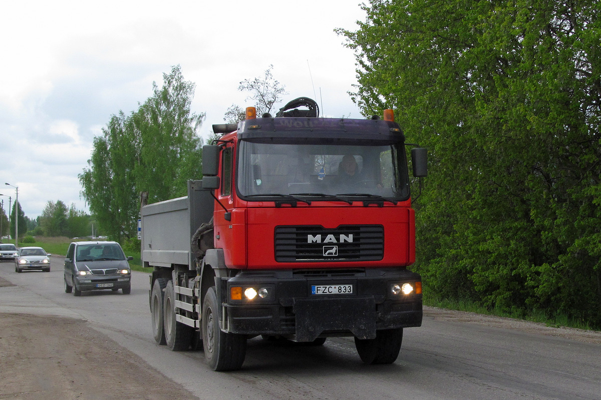 Литва, № FZC 833 — MAN F2000 28.xxx (общая)