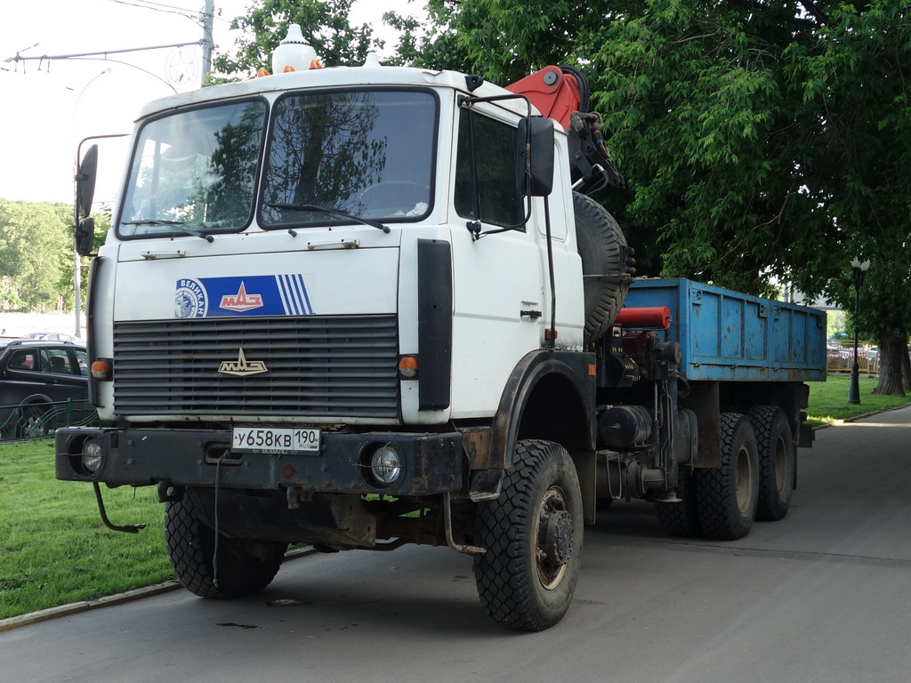 Московская область, № У 658 КВ 190 — МАЗ-631708