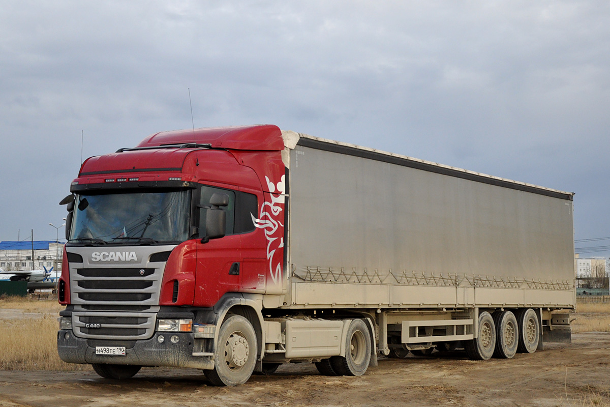 Московская область, № Н 498 ТЕ 190 — Scania ('2009) G440