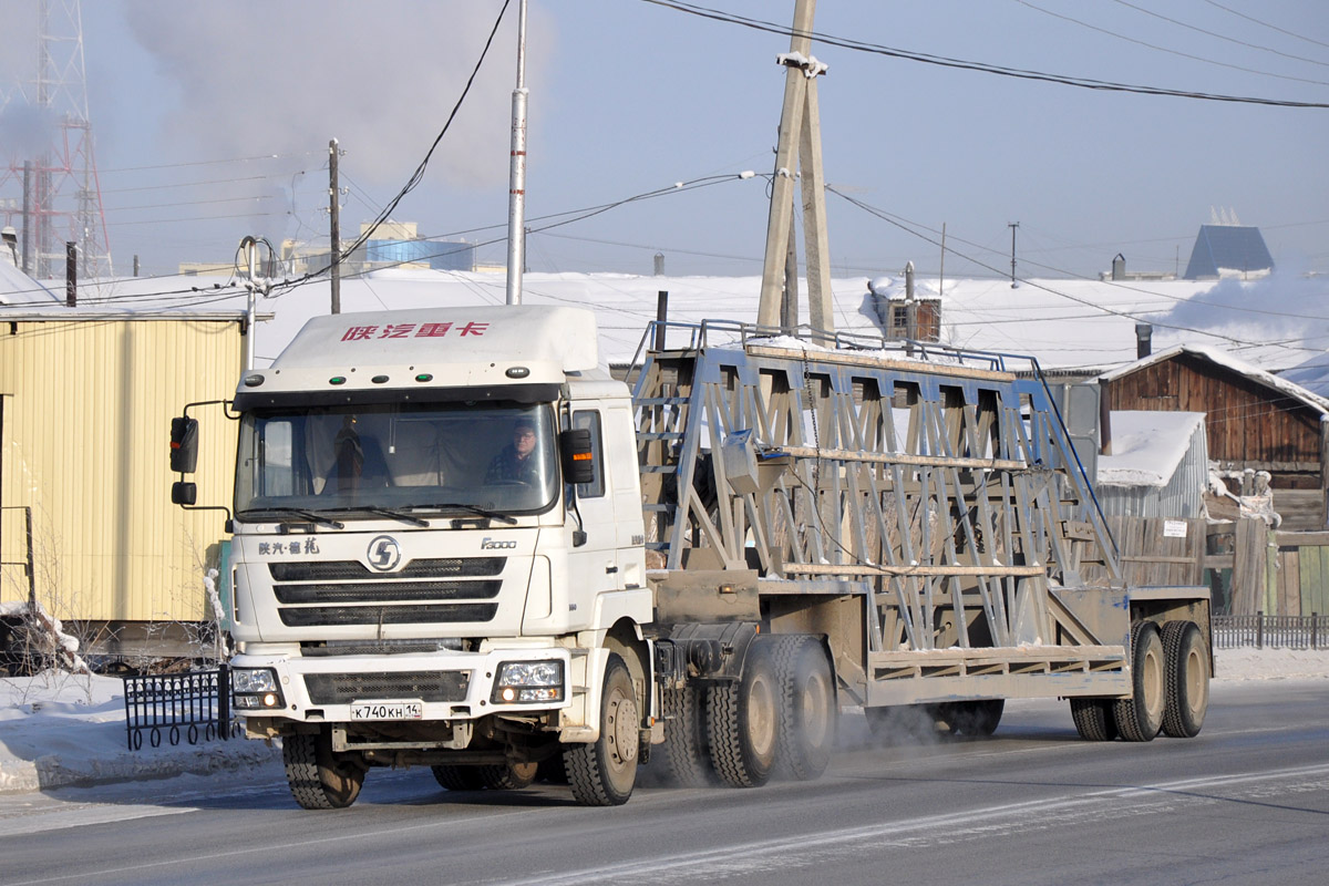 Саха (Якутия), № К 740 КН 14 — Shaanxi Shacman F3000 SX425x