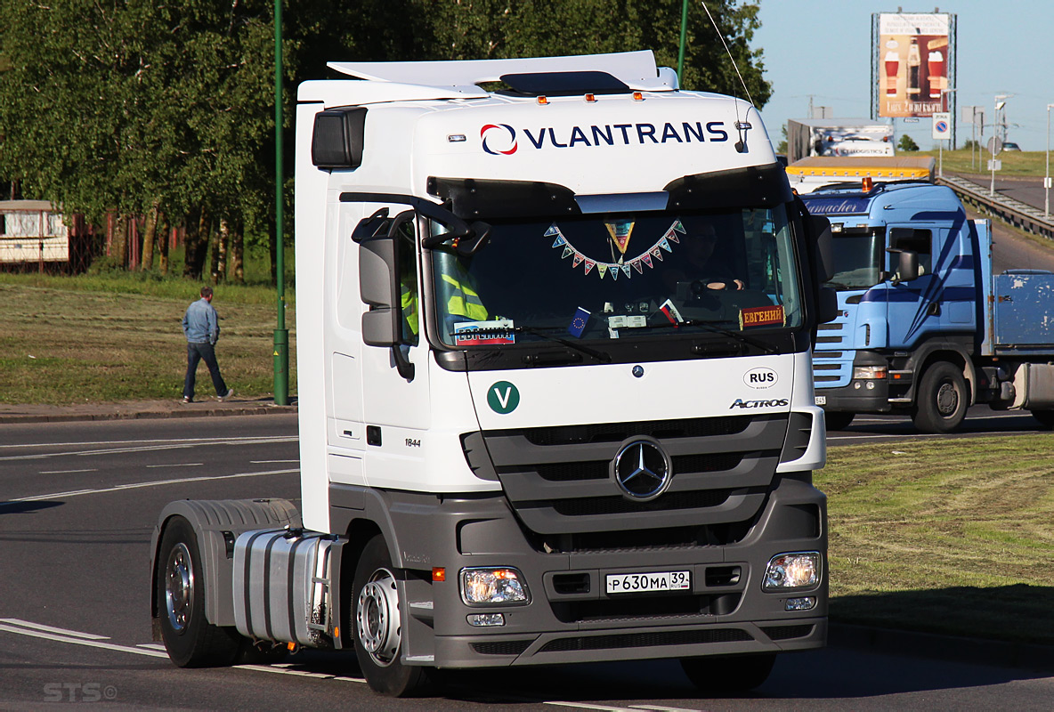 Калининградская область, № Р 630 МА 39 — Mercedes-Benz Actros ('2009) 1844