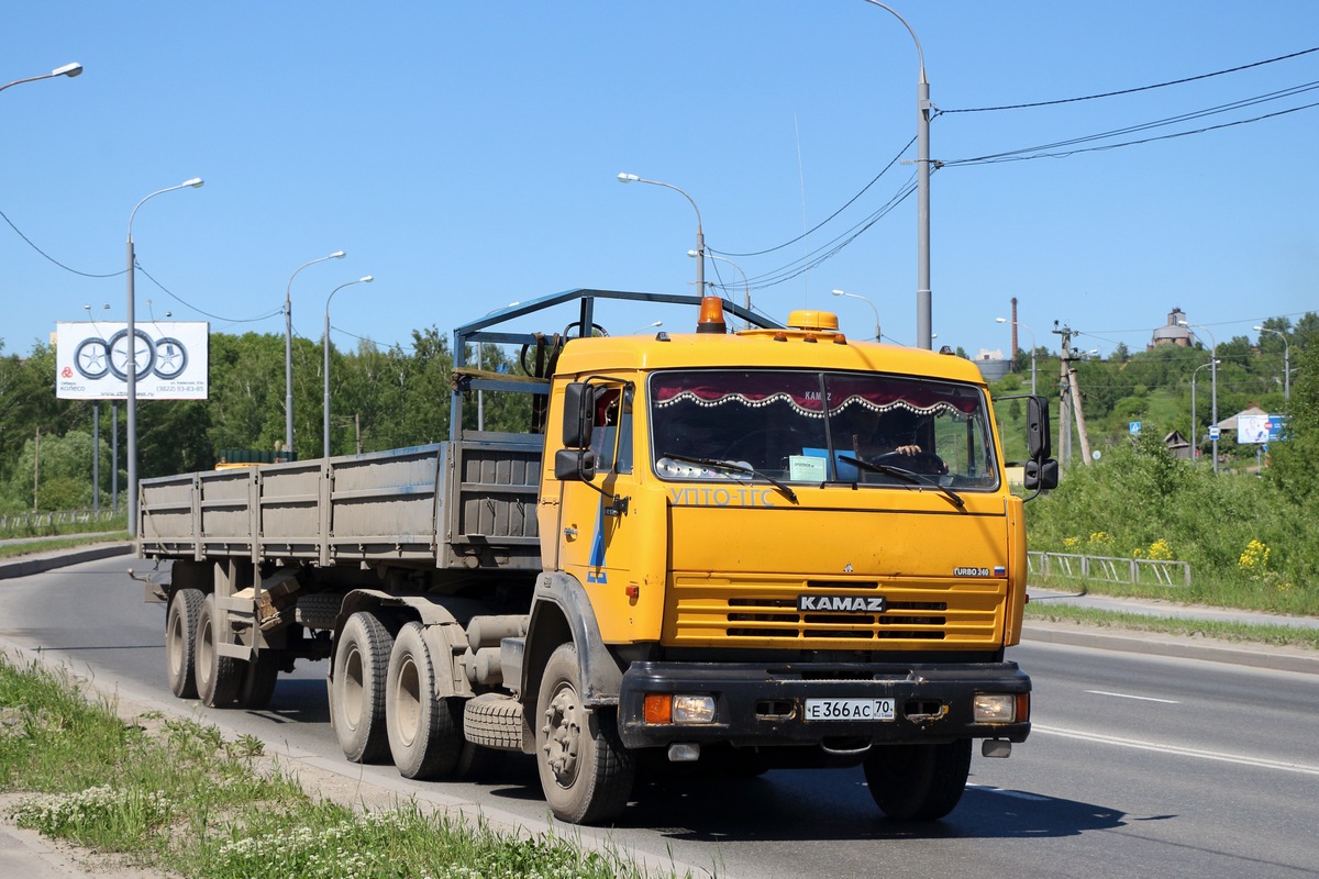 Томская область, № Е 366 АС 70 — КамАЗ-54115-15 [54115R]