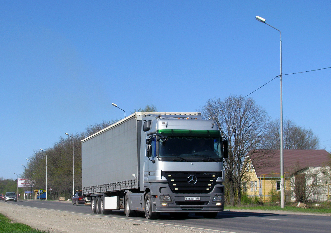 Нижегородская область, № В 167 СН 152 — Mercedes-Benz Actros ('2003)