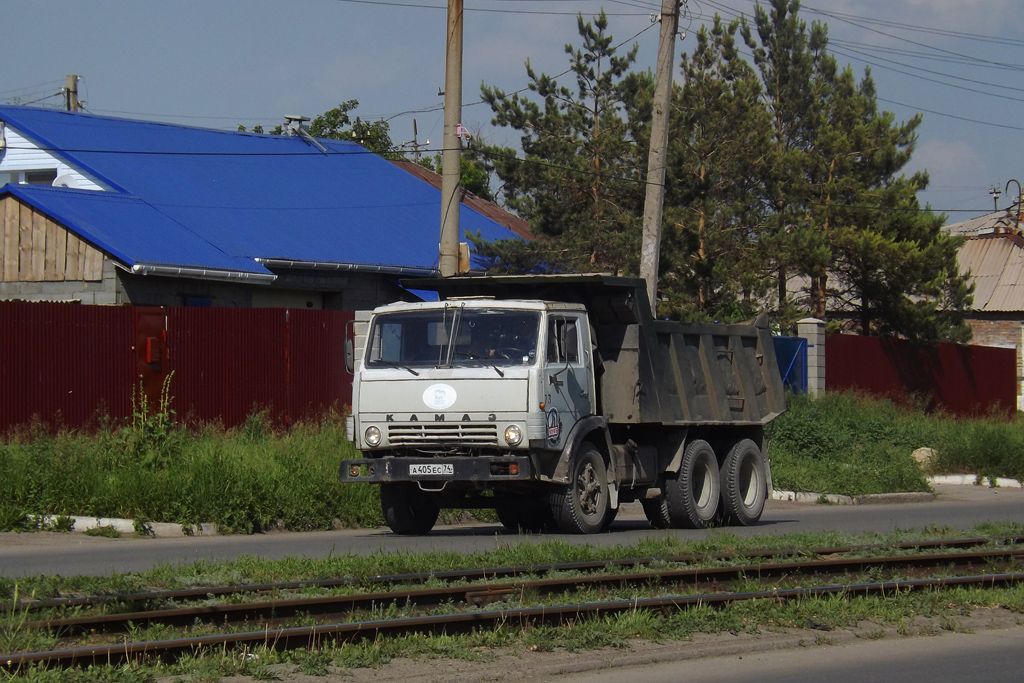 Челябинская область, № А 405 ЕС 74 — КамАЗ-55111-01 [55111A]