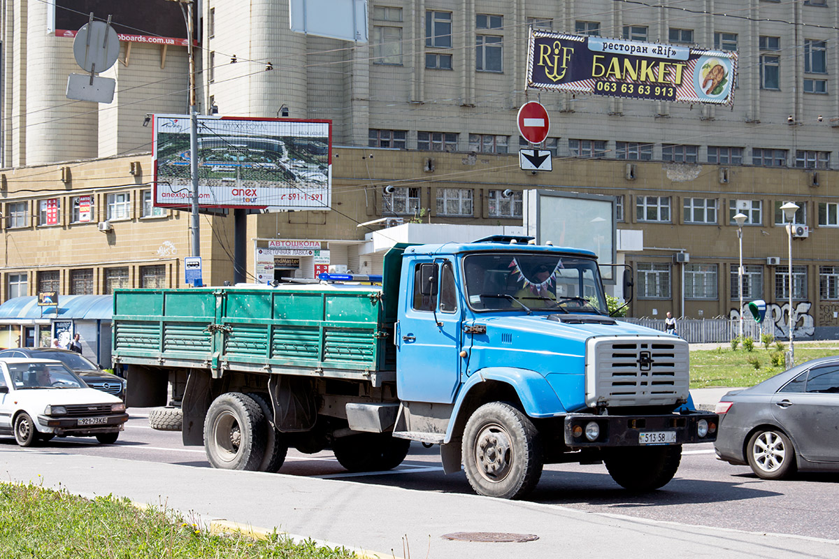 Днепропетровская область, № 513-58 АА — ЗИЛ-433100