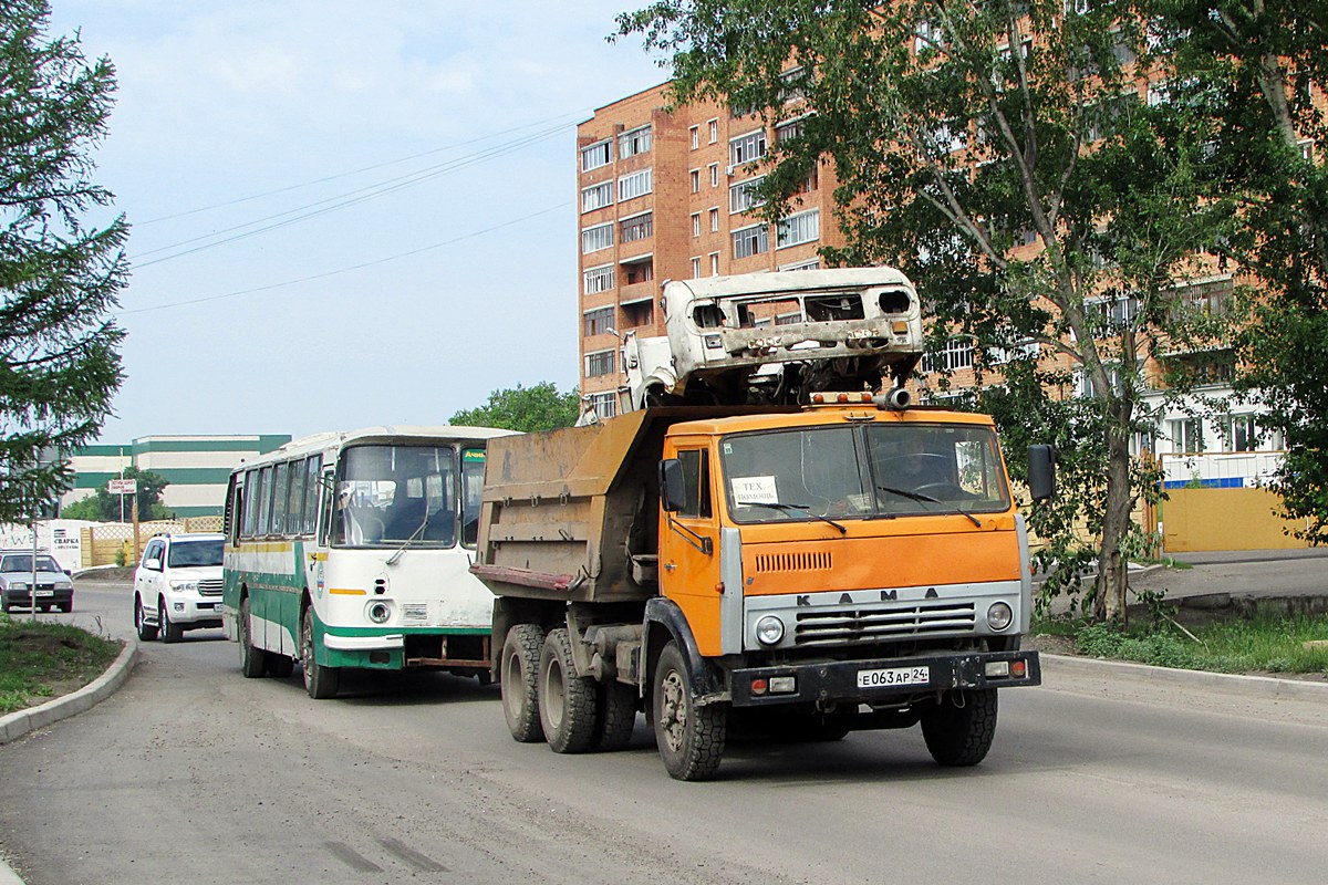 Красноярский край, № Е 063 АР 24 — КамАЗ-55111 [551110]