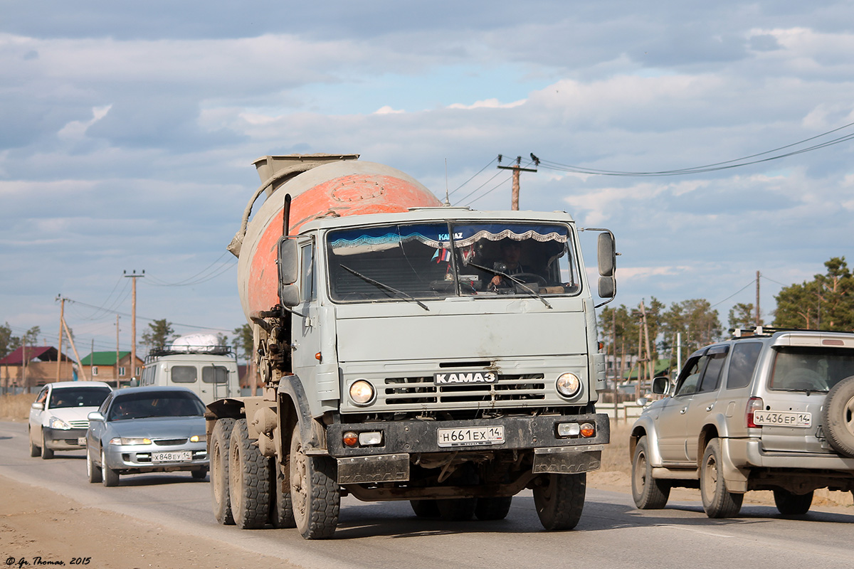 Саха (Якутия), № Н 661 ЕХ 14 — КамАЗ-55111 [551110]