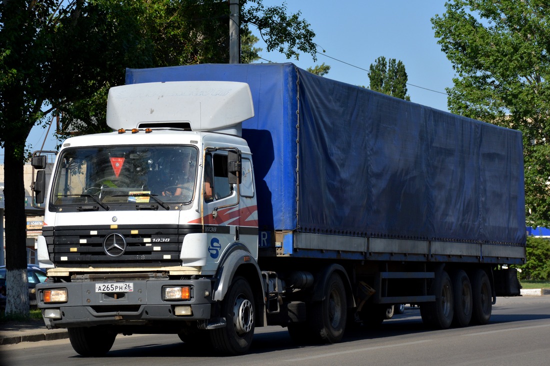 Ставропольский край, № А 265 РН 26 — Mercedes-Benz SK 1838