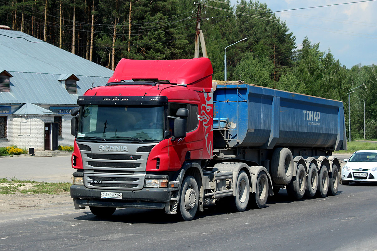 Рязанская область, № А 379 АА 62 — Scania ('2011) P400