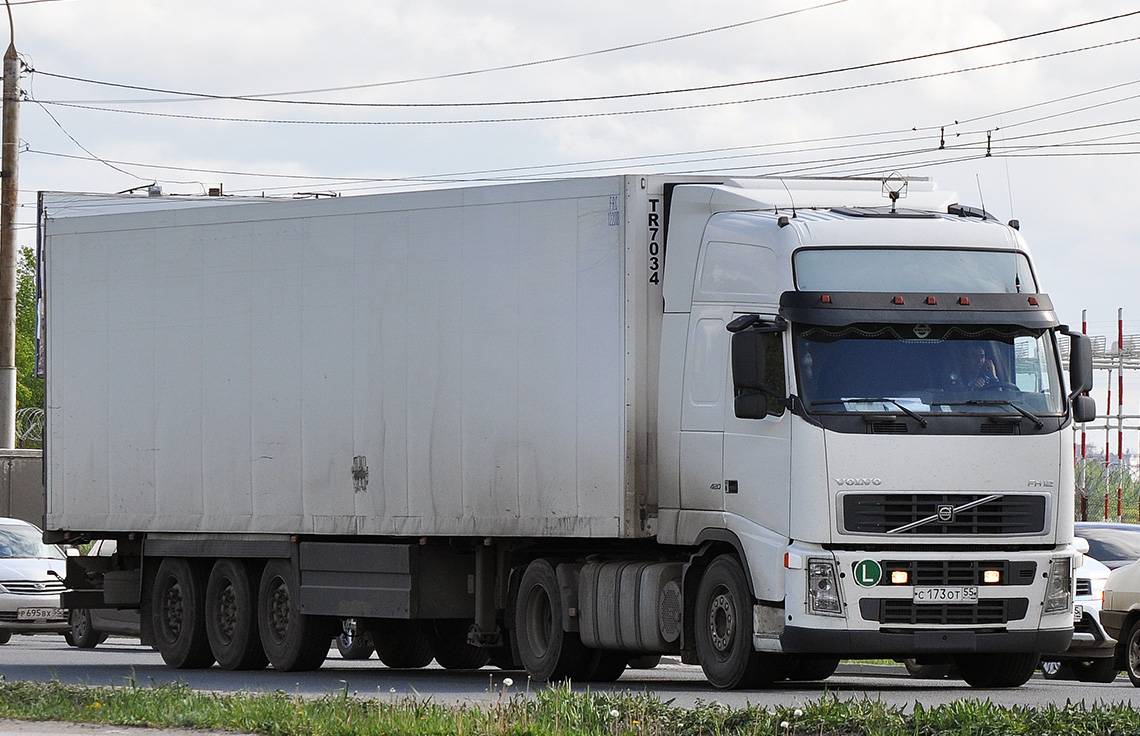 Омская область, № С 173 ОТ 55 — Volvo ('2002) FH12.420