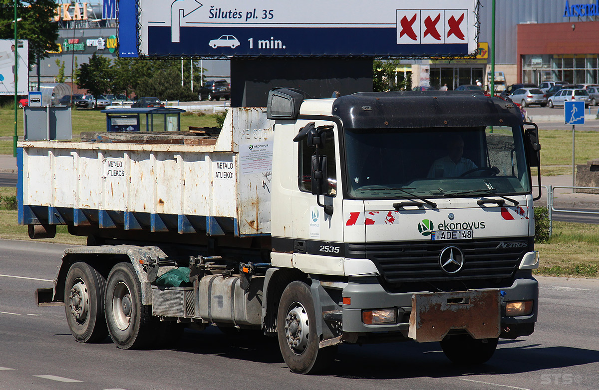 Литва, № ADE 148 — Mercedes-Benz Actros ('1997) 2535