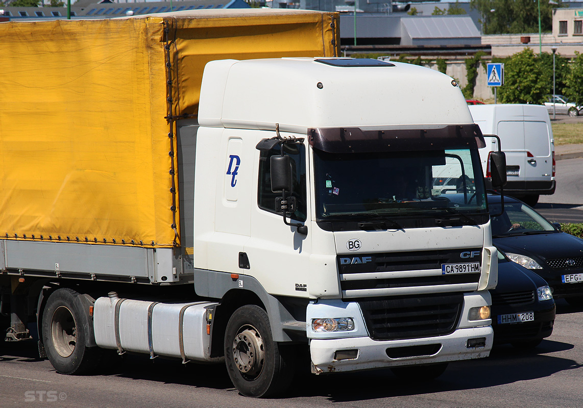 Болгария, № CA 9891 HM — DAF CF85 FT