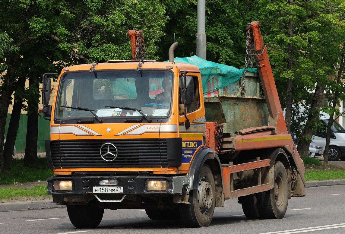 Москва, № Н 158 ММ 77 — Mercedes-Benz SK 1722