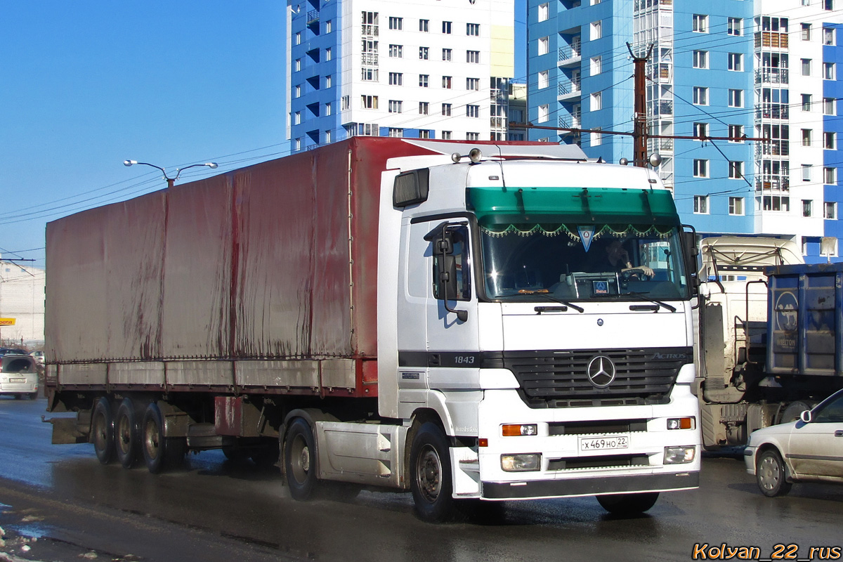 Алтайский край, № Х 469 НО 22 — Mercedes-Benz Actros ('1997) 1843