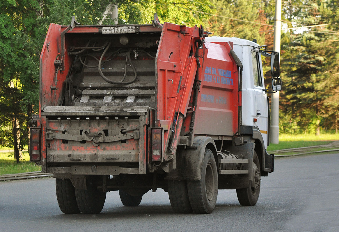 Омская область, № Р 413 КС 55 — МАЗ-457043