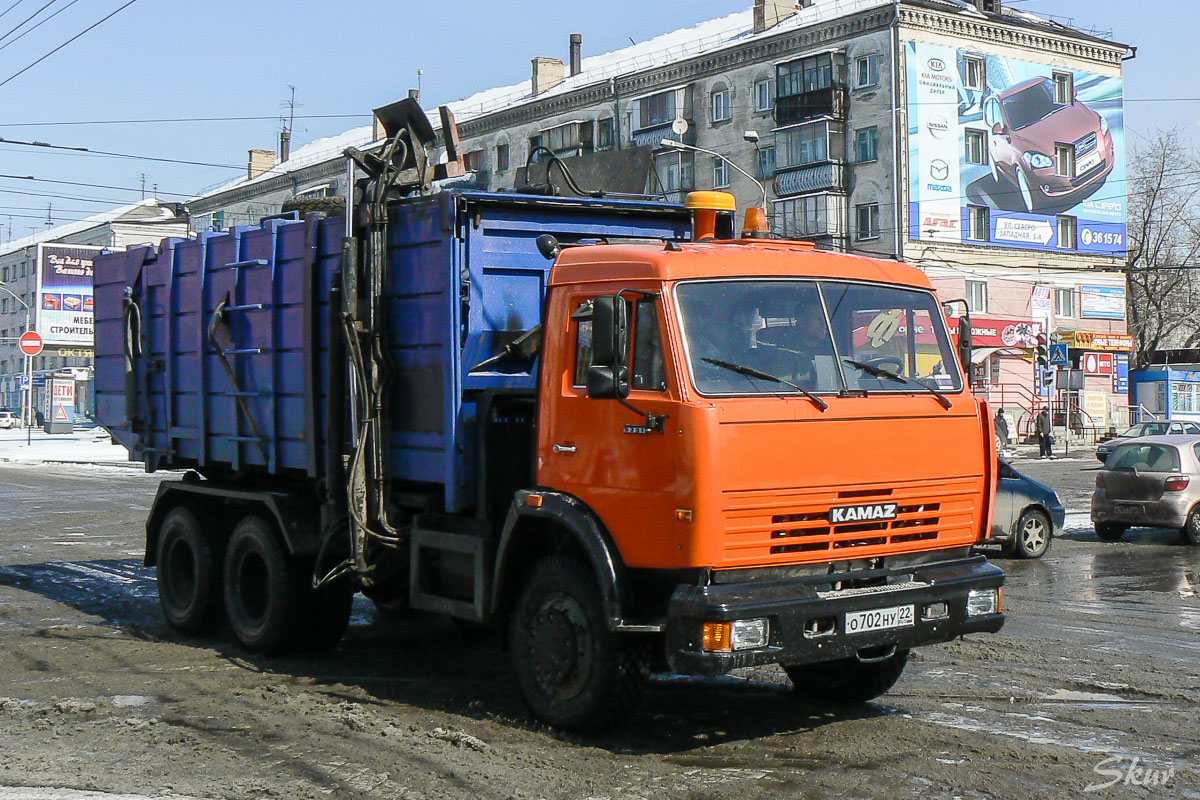 Алтайский край, № О 702 НУ 22 — КамАЗ-53215-15 [53215R]