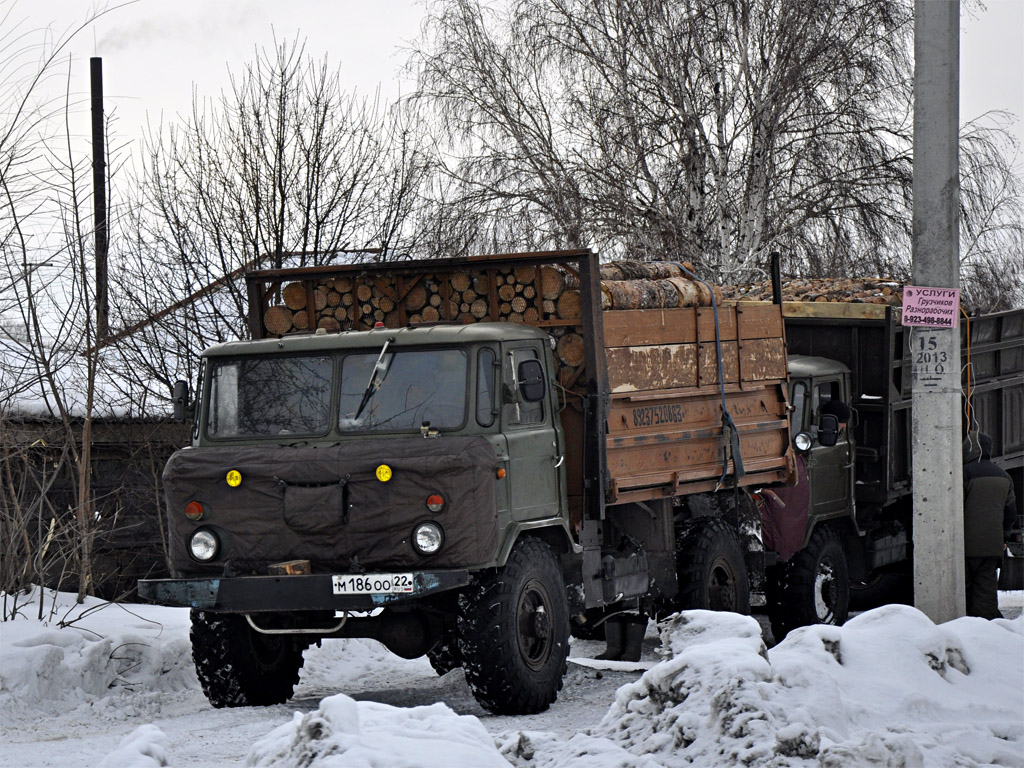 Алтайский край, № М 186 ОО 22 — ГАЗ-66-31