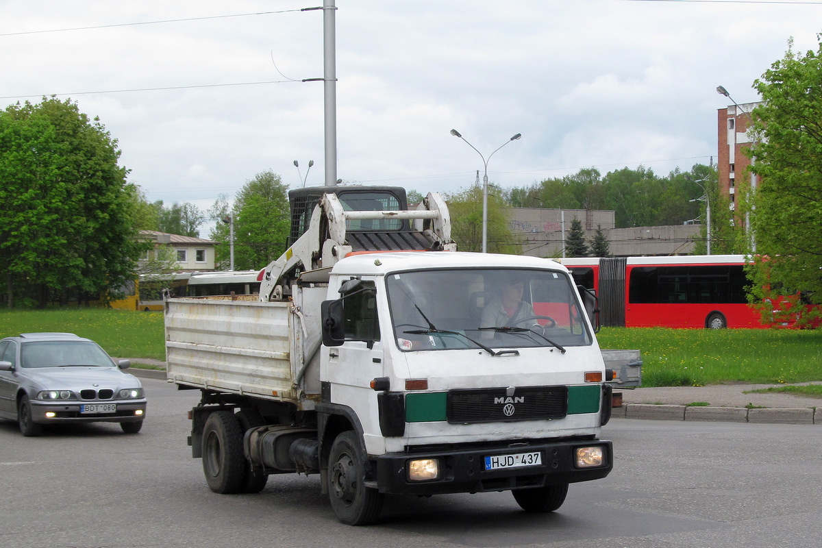 Литва, № HJD 437 — MAN Volkswagen G90