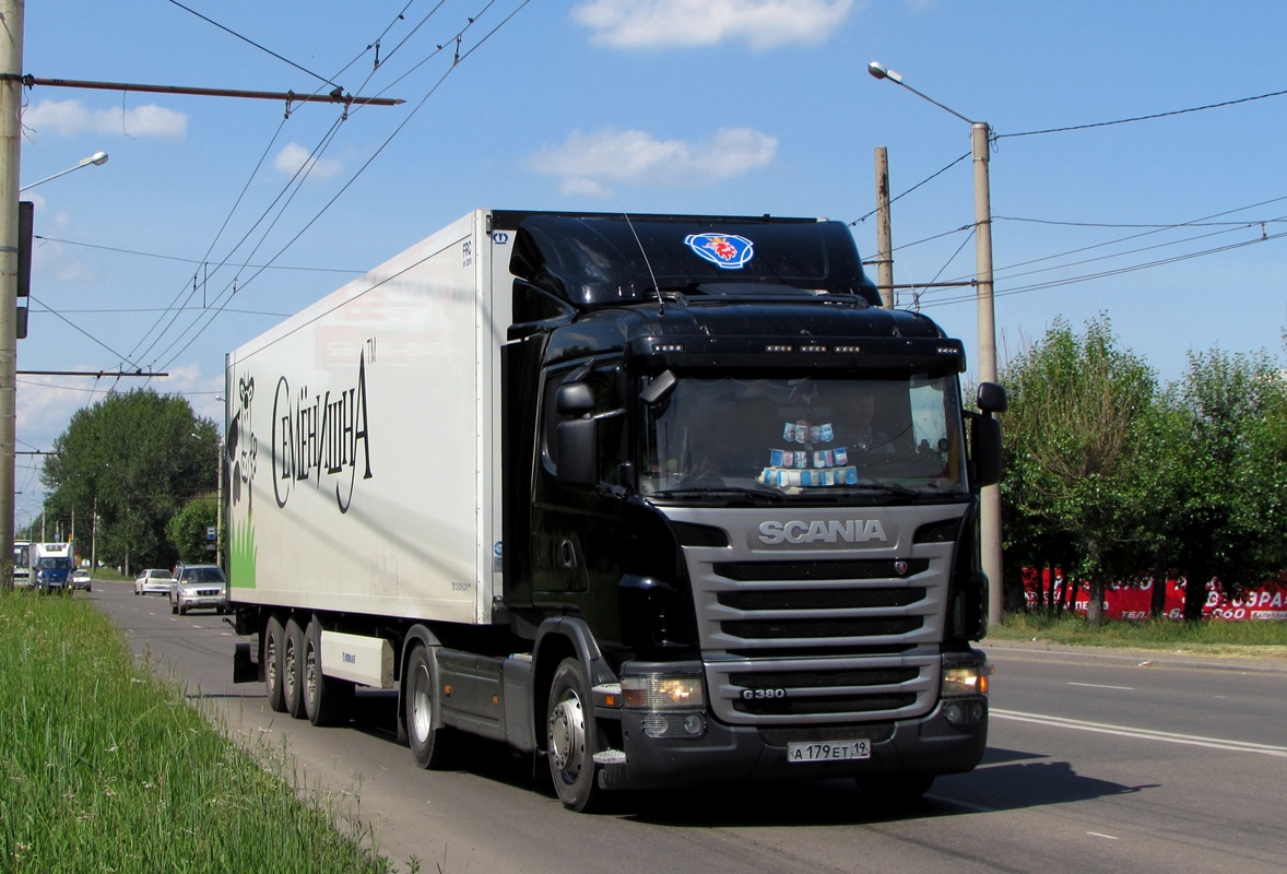 Хакасия, № А 179 ЕТ 19 — Scania ('2009) G380