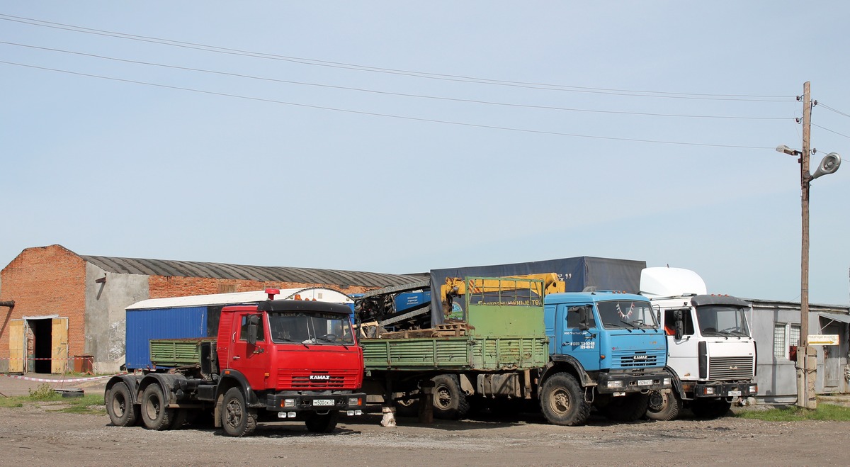 Томская область, № М 500 СК 70 — КамАЗ-5410; Томская область — Разные фотографии (Автомобили)