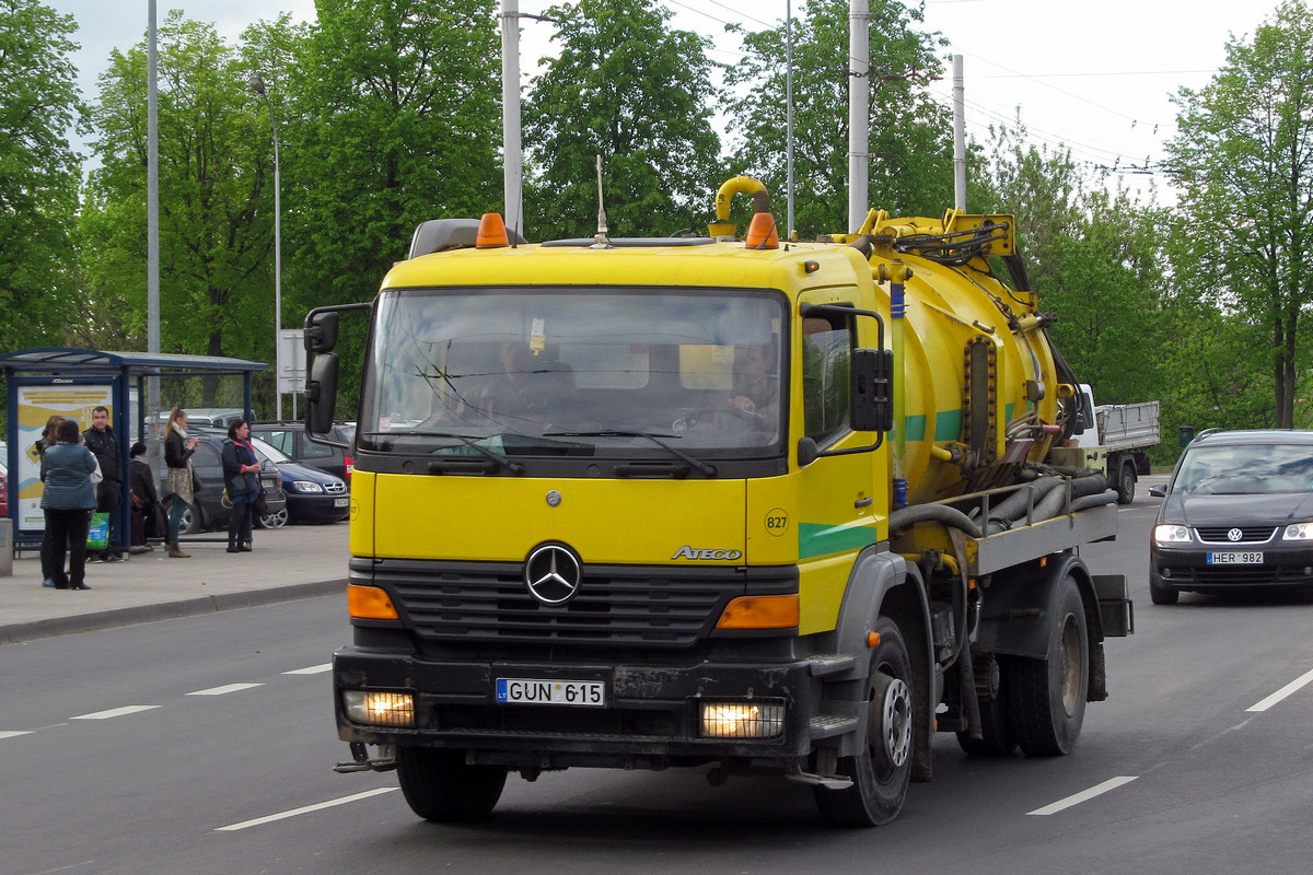 Литва, № 827 — Mercedes-Benz Atego (общ.м)