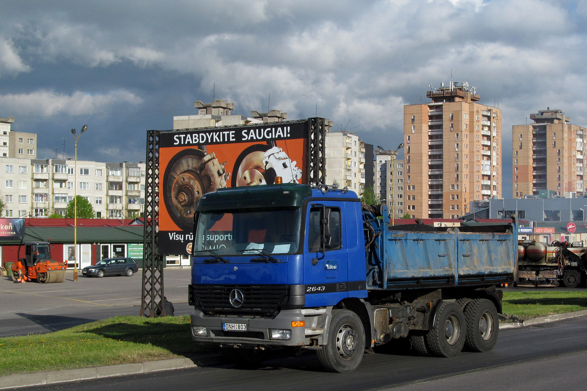 Литва, № DNH 803 — Mercedes-Benz Actros ('1997)