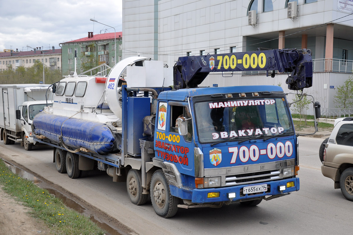 Саха (Якутия), № Т 655 ЕХ 14 — Mitsubishi Fuso The Great