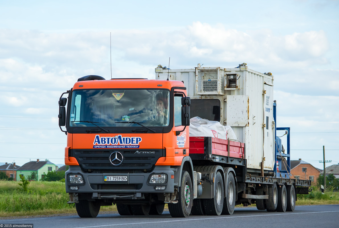 Полтавская область, № ВІ 7259 ВО — Mercedes-Benz Actros ('2003)