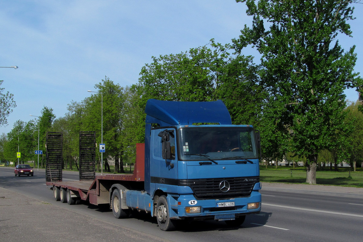 Литва, № HMB 406 — Mercedes-Benz Actros ('1997) 1840