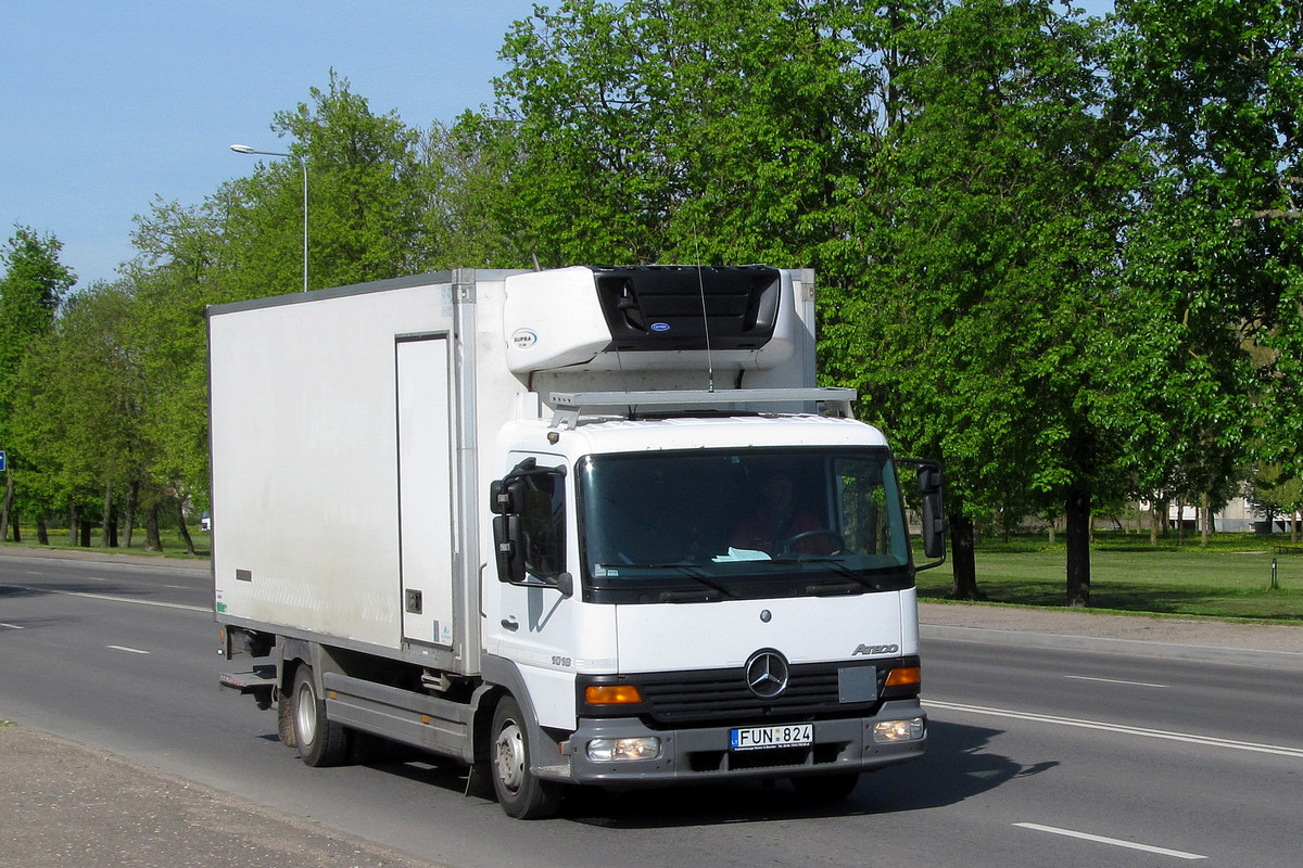 Литва, № FUN 824 — Mercedes-Benz Atego 1018