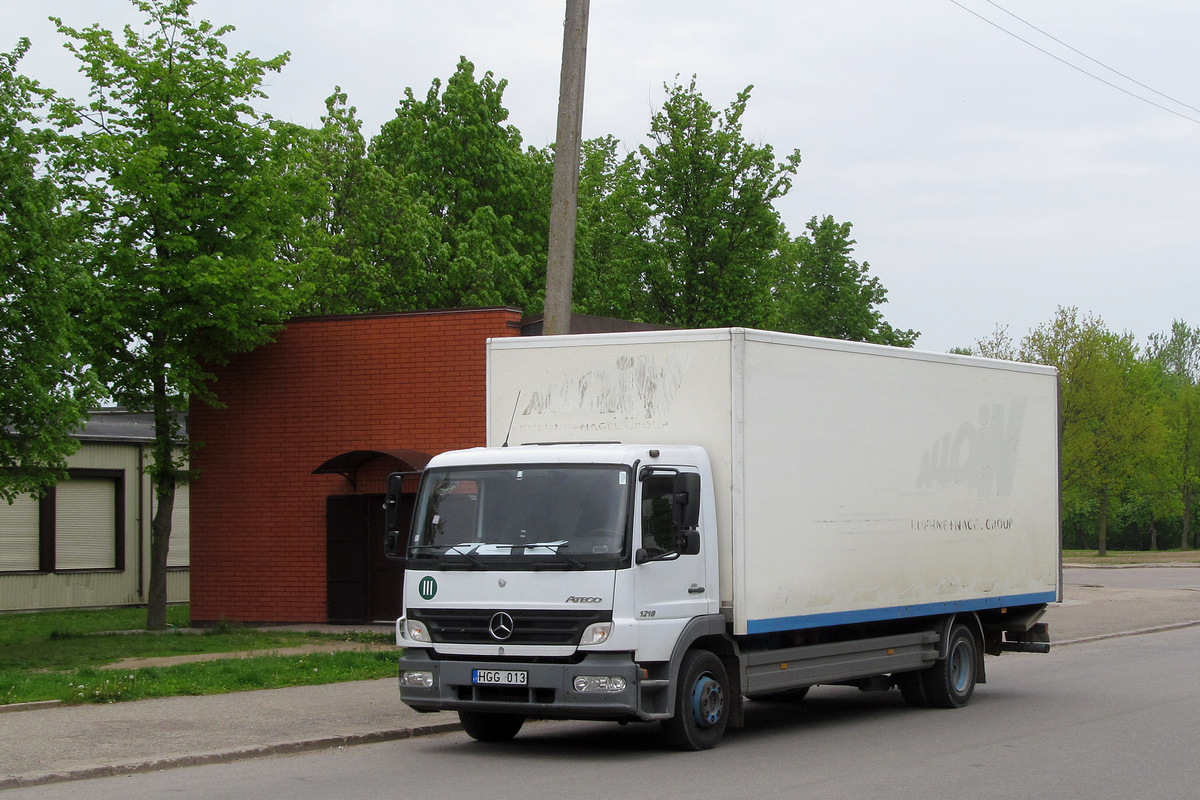 Литва, № HGG 013 — Mercedes-Benz Atego 1218