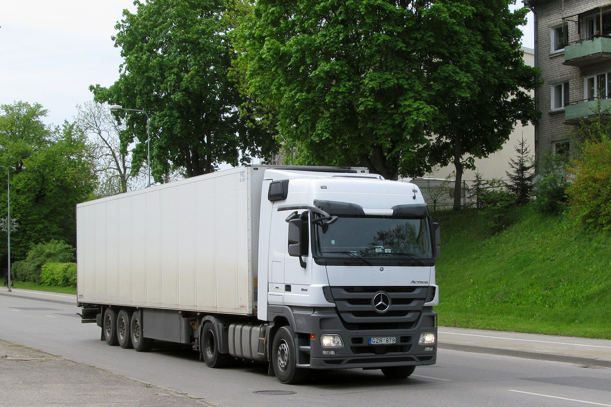 Литва, № GZR 879 — Mercedes-Benz Actros ('2009) 1844