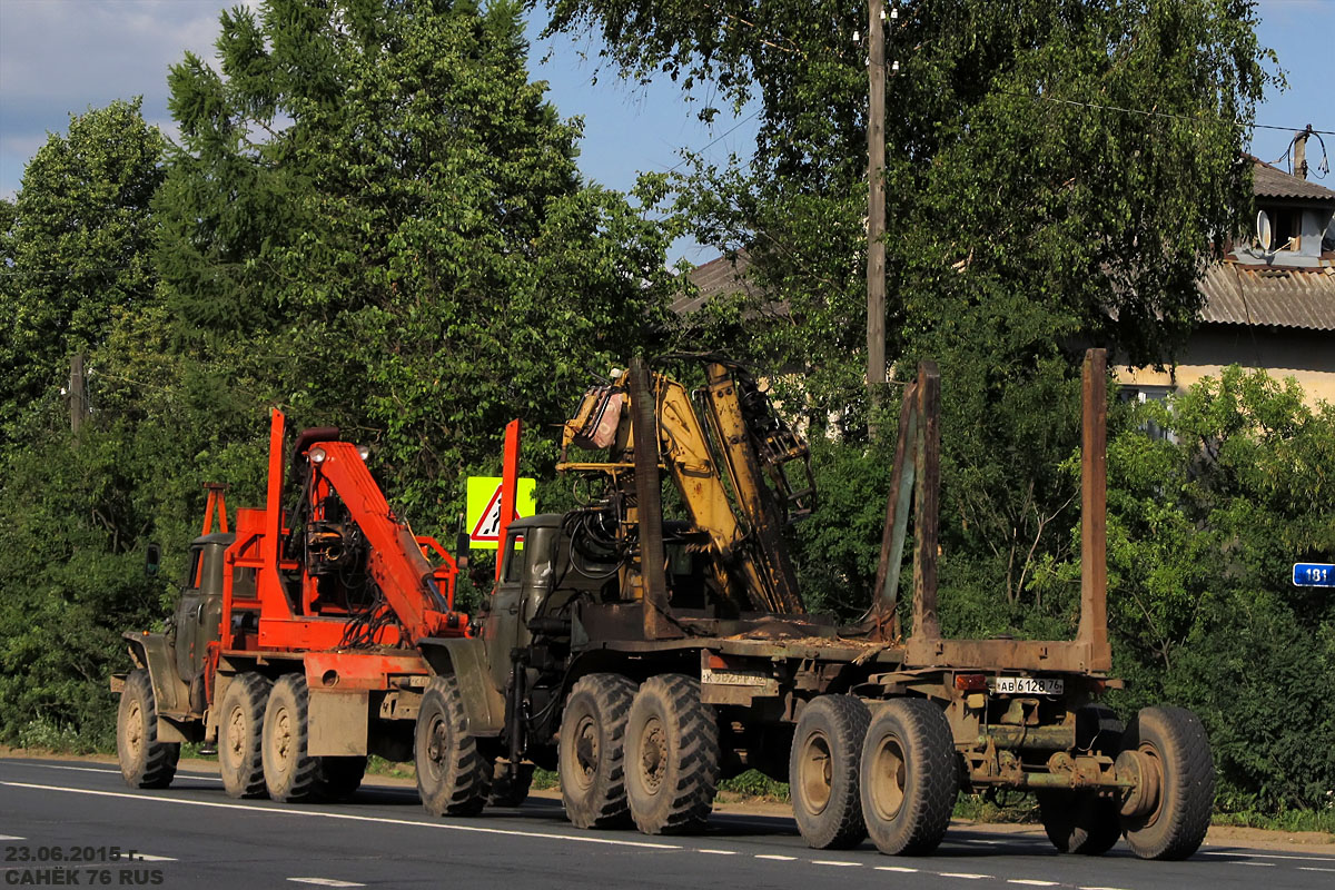 Ярославская область, № К 982 РР 76 — Урал-4320 (общая модель)