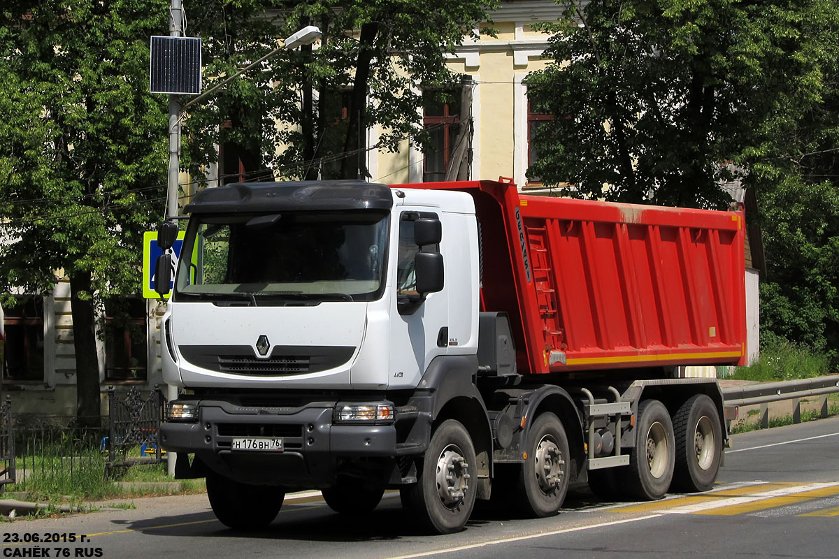 Ярославская область, № Н 176 ВН 76 — Renault Kerax