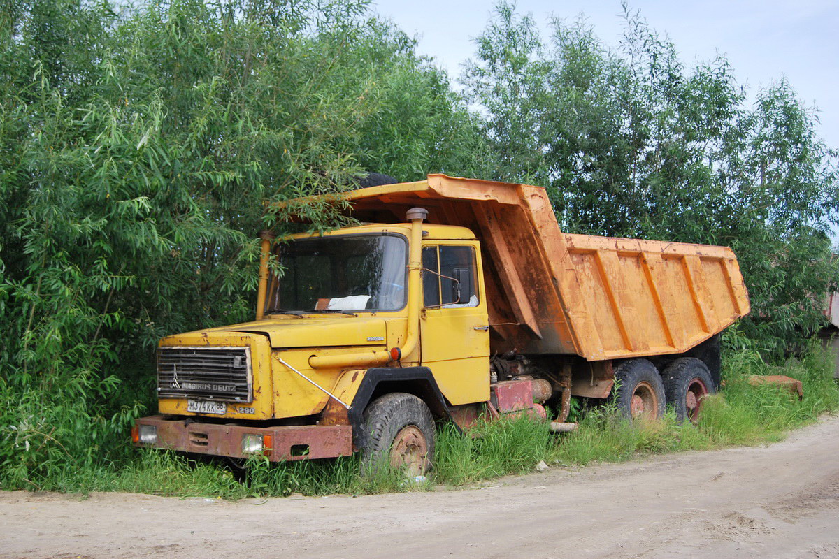 Ханты-Мансийский автоном.округ, № М 374 КК 86 — Magirus-Deutz 290D26K