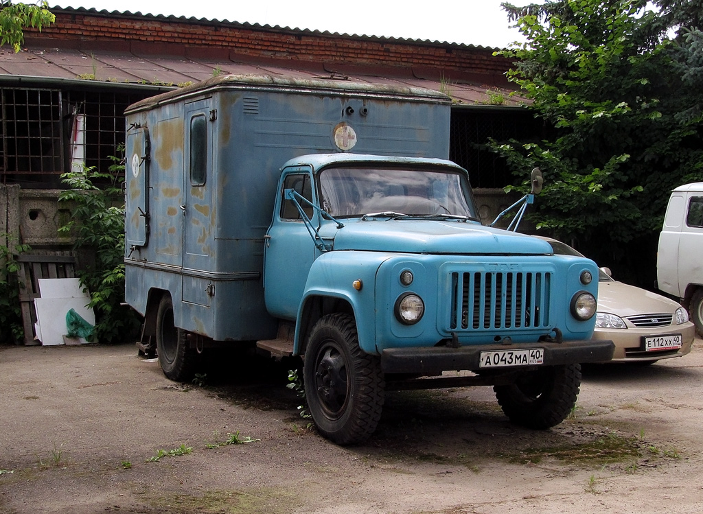 Калужская область, № А 043 МА 40 — ГАЗ-52-04