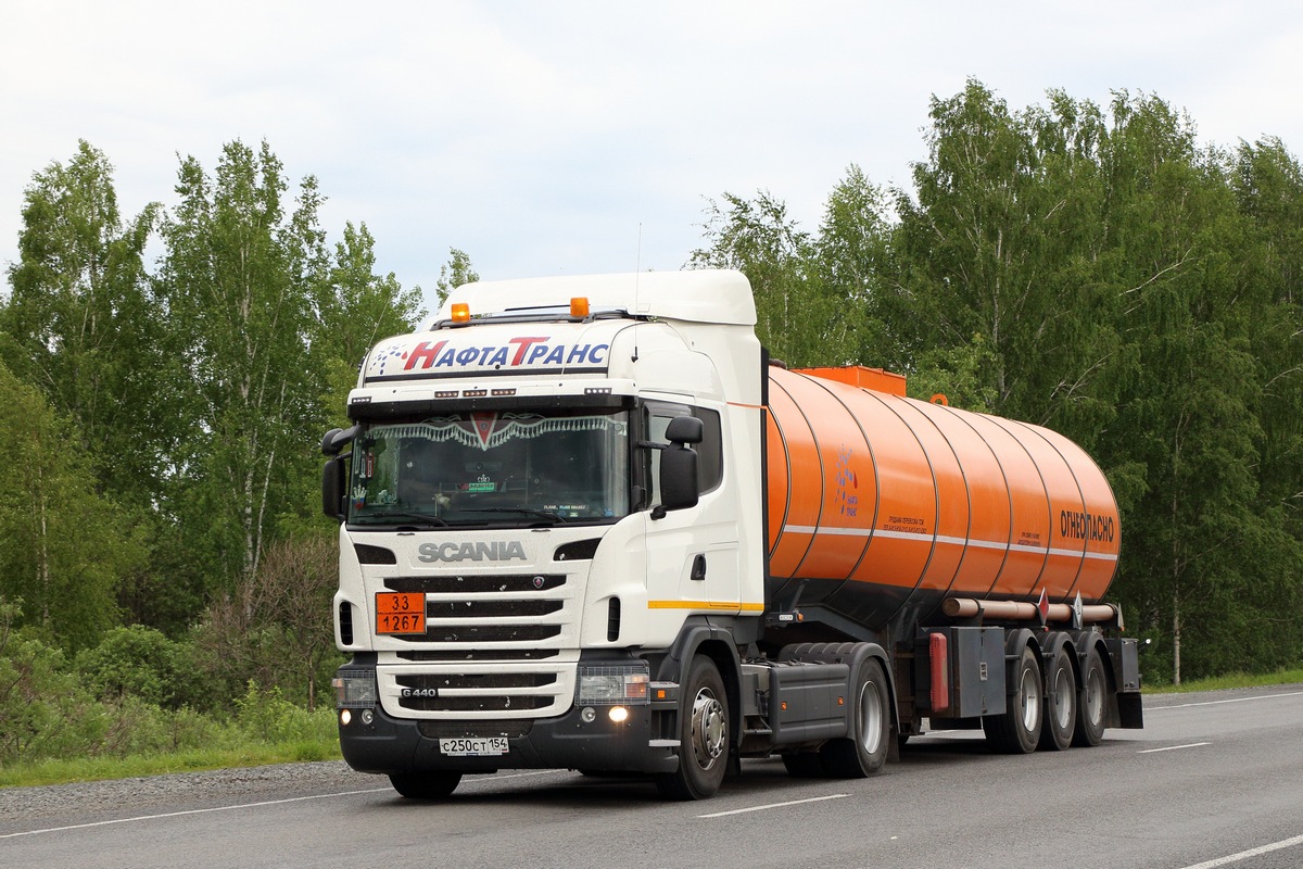 Новосибирская область, № С 250 СТ 154 — Scania ('2009) G440