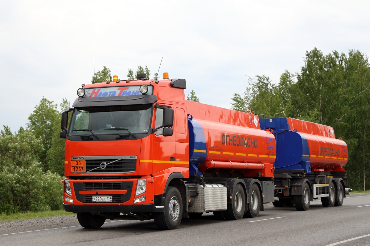 Новосибирская область, № К 220 ЕХ 154 — Volvo ('2008) FH.520 [X9P]