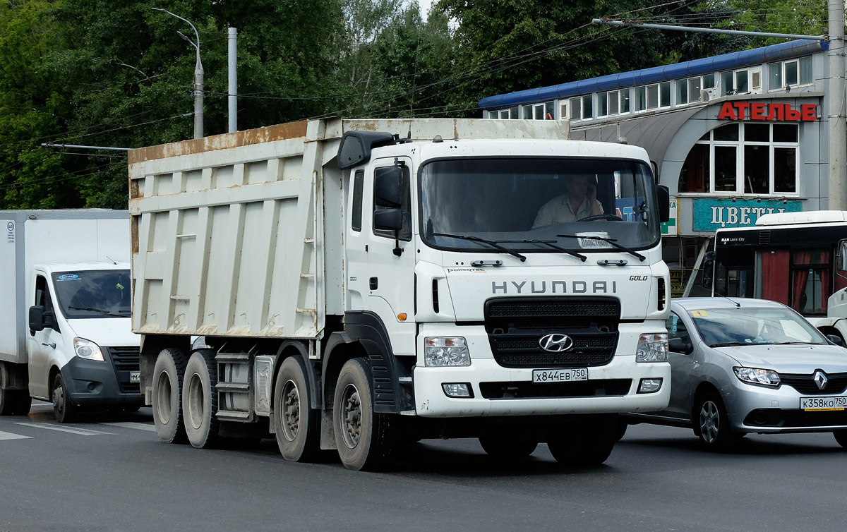 Московская область, № Х 844 ЕВ 750 — Hyundai Power Truck HD370