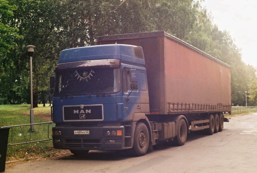 Самарская область, № Н 489 НХ 63 — MAN F2000 19.463