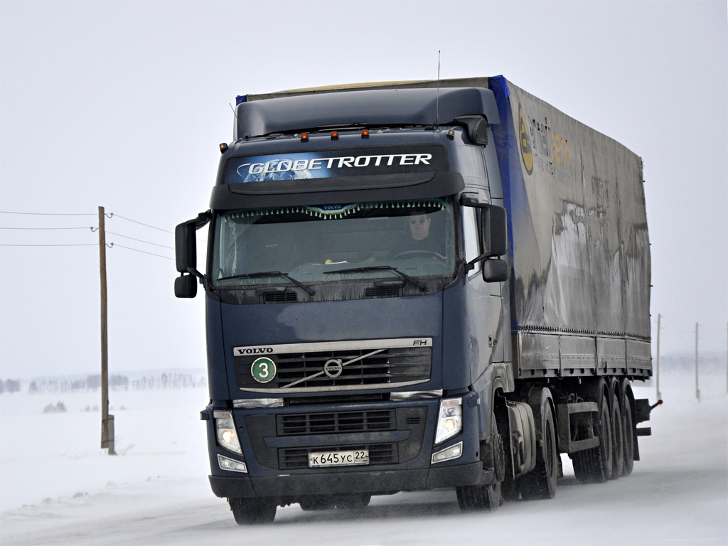 Алтайский край, № К 645 УС 22 — Volvo ('2008) FH-Series