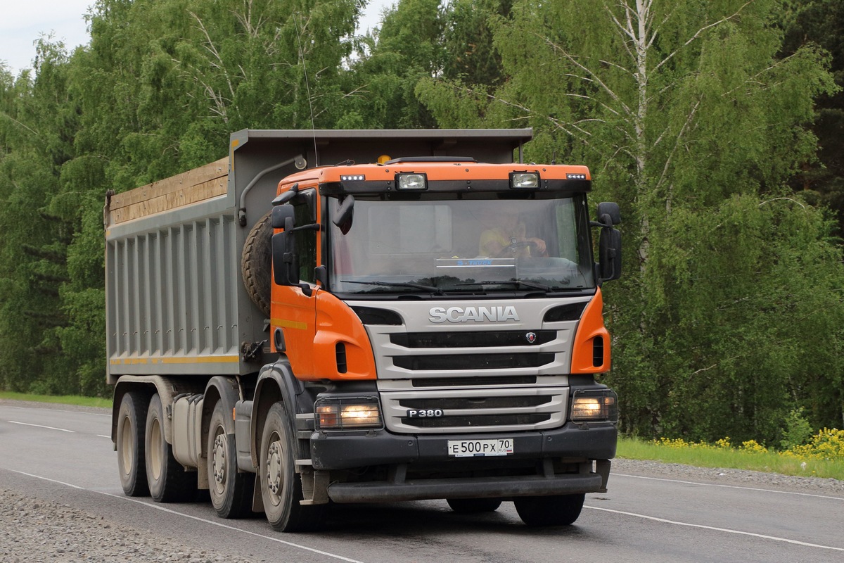 Томская область, № Е 500 РХ 70 — Scania ('2011) P380