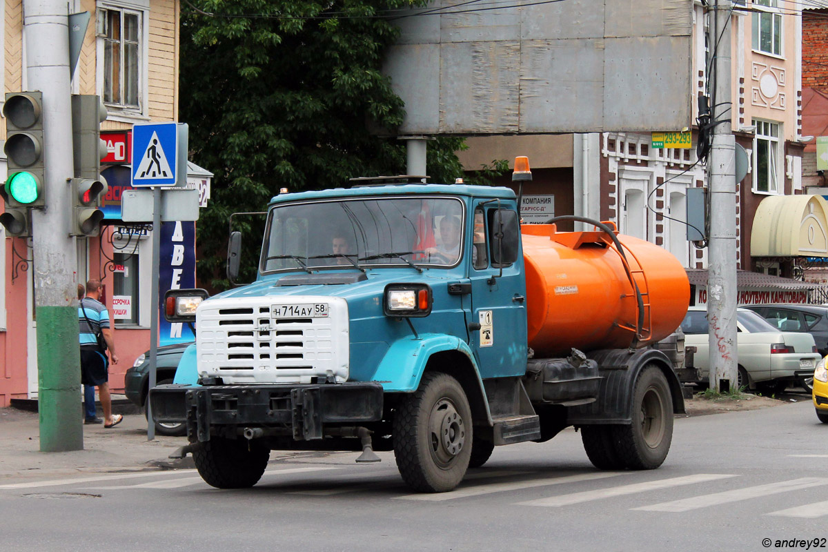 Пензенская область, № Н 714 АУ 58 — ЗИЛ-433362