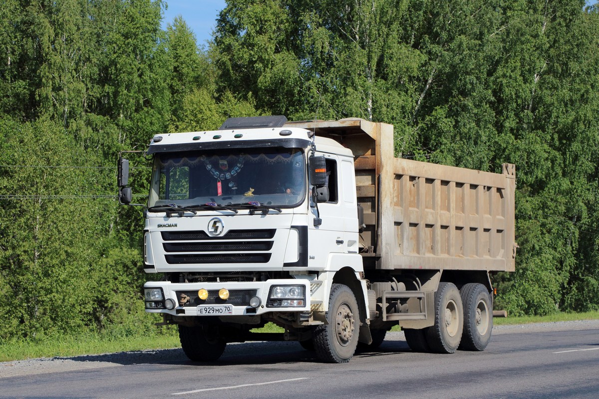 Томская область, № Е 929 МО 70 — Shaanxi Shacman F3000 SX325x Томская область, № Е 929 МО 70 — Shaanxi Shacman F3000 SX325x
