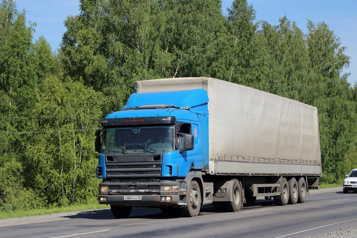 Алтайский край, № Х 884 УН 22 — Scania ('2004) P340