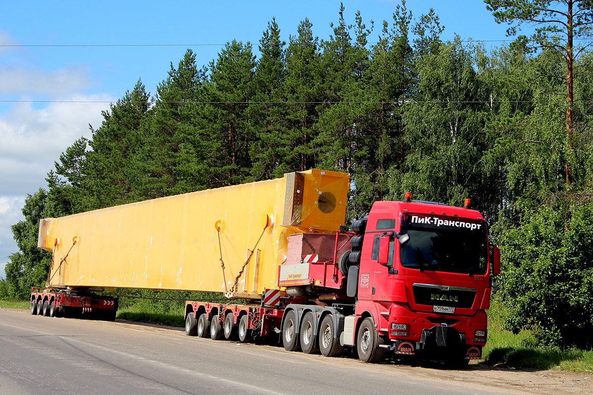 Москва, № Н 759 НМ 777 — MAN TGX ('2007) 41.680