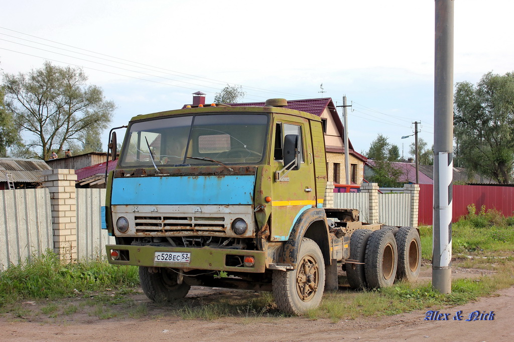 Новгородская область, № С 528 ЕС 53 — КамАЗ-5410